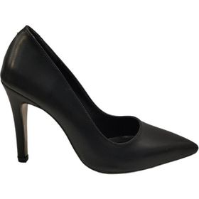 Assortie 112Z Siyah Stiletto Sivri Burun Kaydırmaz Taban Kadın Topuklu Ayakkabı