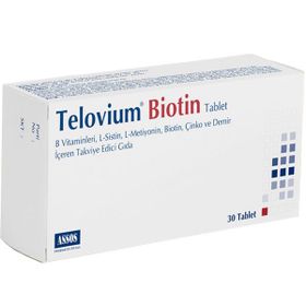 Assos Pharma Telovium Biotin 30 Tablet