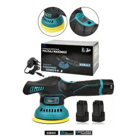 Assur 12V Orbital 6 Kademli Cila Pasta Parlatma Polisaj Makinesi