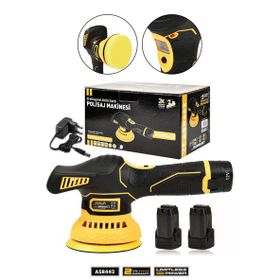 Assur 12V Orbital 6 Kademli Cila Pasta Parlatma Polisaj Makinesi