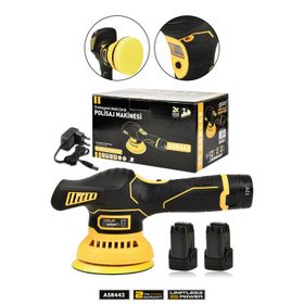 Assur 12V Orbital 6 Kademli Cila Pasta Parlatma Polisaj Makinesi
