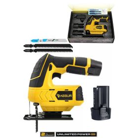 Assur Profesyonel 12 v Çift Akülü Şarjlı Dekupaj Testere Makinesi