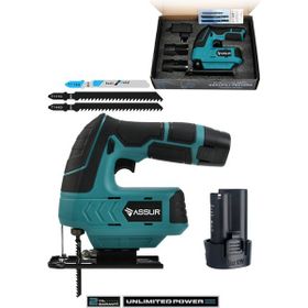 Assur Profesyonel 12 v Çift Akülü Şarjlı Dekupaj Testere Makinesi