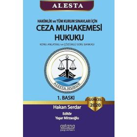 Astana Yayınları Alesta Ceza Muhakemesi Hukuku