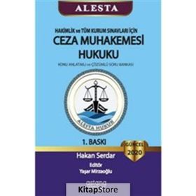 Astana Yayınları Alesta Ceza Muhakemesi Hukuku