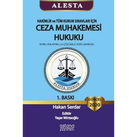 Astana Yayınları Alesta Ceza Muhakemesi Hukuku
