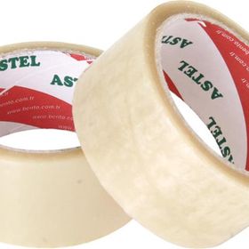 Astel 45 mm 100 mt Şeffaf Koli Bandı