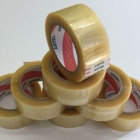 Astel 45x100 mt Şeffaf Koli Bantı