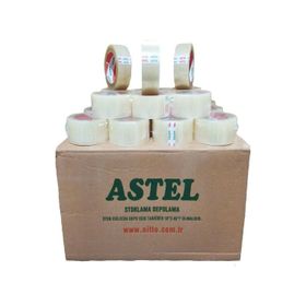 Astel Şeffaf 45x100 mt 24 Adet Koli Bandı