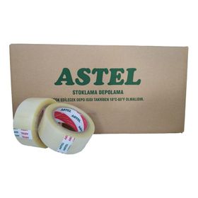 Astel Şeffaf 45x100 mt 24 Adet Koli Bandı
