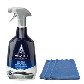 Astonish 750 ml 3 Adet Paslanmaz Çelik Temizleyici