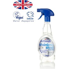 Astonish 750 ml 3 Adet Paslanmaz Çelik Temizleyici