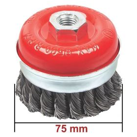 Astor Burgulu 75 mm Çanak Fırça