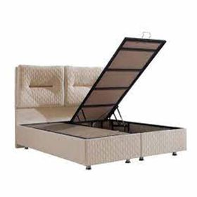 Astra 150x200 cm Bej Baza ve Başlık Seti