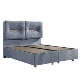 Astra 150x200 cm Mavi Baza ve Başlık Seti