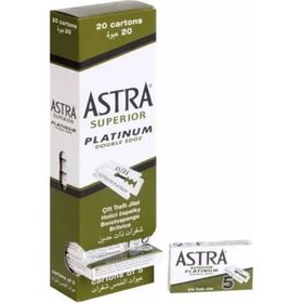Astra 20 Adet Yeşil Tıraş Bıçağı Jileti Seti