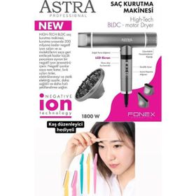 Astra F6 Negatif İyon 1800 W Saç Kurutma Makinesi