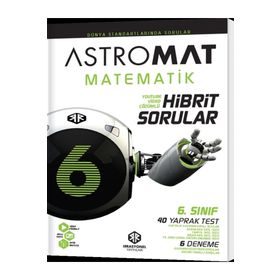 Astromat 6. Sınıf Matematik Hibrit Soru Bankası
