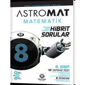 Astromat 8. Sınıf Matematik Hibrit Soru Bankası