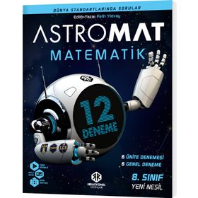 Astromat Matematik 12'li Yeni Nesil Deneme 8. Sınıf İrrasyonel Yayınları