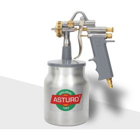 Asturo G70 Alttan Depolu 4.0 mm Boya Tabancası