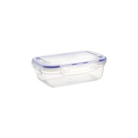 Asude ASD064 900 ml Dikdörtgen Sızdırmaz Şeffaf Saklama Kabı