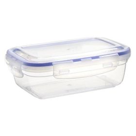 Asude ASD066 2400 ml Dikdörtgen Sızdırmaz Şeffaf Saklama Kabı