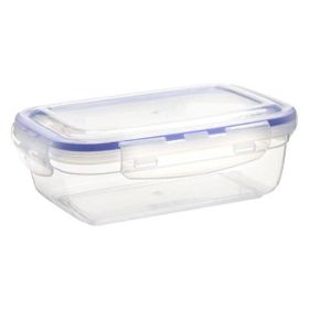 Asude ASD066 2400 ml Dikdörtgen Sızdırmaz Şeffaf Saklama Kabı