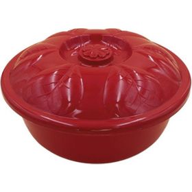 Asude ASD082 Kırmızı No 2 8 lt Yonca Hamur Leğeni