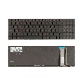 Asus 0KNB0-662BSF00 0KNB0-662BTU00 Siyah Işıklı TR Uyumlu Laptop Klavye