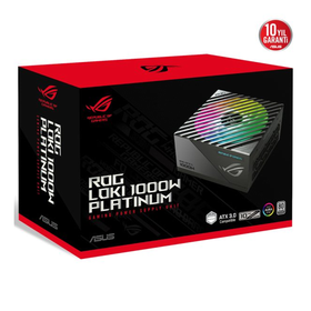 Asus 90YE00N0-B0NA00 Rog Loki 1200T SFX L Gaming 1200 W Black Silver 120 mm Gaming Power Supply