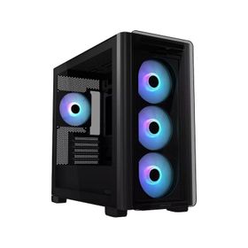 Asus A23 Plus Temperli Cam ARGB Fanlı Siyah Micro ATX Gaming Bilgisayar Kasası