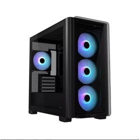 Asus A23 Plus Temperli Cam ARGB Fanlı Siyah Micro ATX Gaming Bilgisayar Kasası