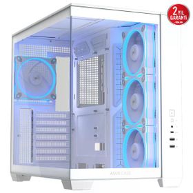 Asus A32 Plus ARGB Fanlı Beyaz ATX Gaming Bilgisayar Kasası