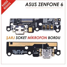 Asus A600CG A601CG Zenfone 6 Şarj Soketli Mikrofon Bordu