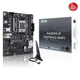 Asus A620M-F Gaming WiFi AMD AM5 DDR5 Micro ATX Anakart