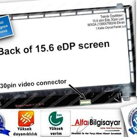 Asus B156XW04 V.7 15.6 İnç Uyumlu Notebook Lcd Ekran
