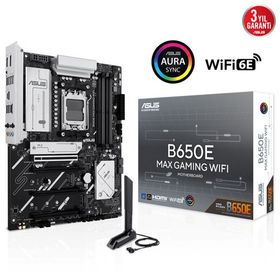 Asus B650E Max Gaming WiFi AMD AM5 DDR5 ATX Anakart