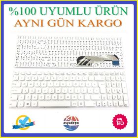 Asus D541SA Beyaz Klavye