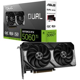 Asus Dual GeForce RTX 5060 Ti OC DUAL-RTX5060TI-O8G 8GB GDDR7 Ekran Kartı