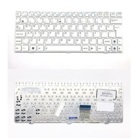Asus Eee PC-1000HV Beyaz Klavye