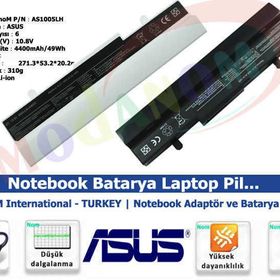 Asus Eee Pc 1001P Notebook Batarya