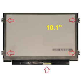Asus EEE PC 1008H Uyumlu Notebook Ekranı