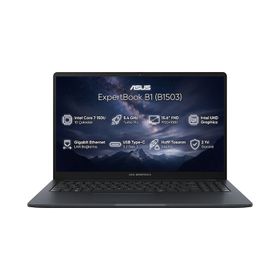 Asus ExpertBook B1 B1503CVA-C78G512B4D-16 Core 7 150U 16GB RAM 512GB SSD FreeDOS 15.6 inç Laptop