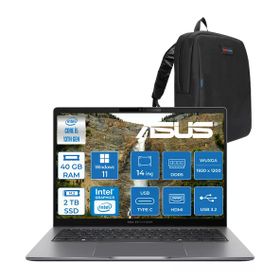 Asus ExpertBook P3 P3405CVA-I516512G1D i5-13420H 40GB RAM 2TB SSD Windows 11 Pro 14 inç Laptop - Notebook