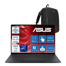 Asus ExpertBook Ultra B9406CAA-UX7641TB1D Ultra X7 358H 64GB RAM 1TB SSD FreeDOS 14 inç Laptop