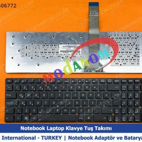 Asus F501 Türkçe Notebook Klavyesi - Siyah Laptop Tuş Takımı TR Q