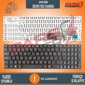 Asus F541UA-GQ1333T F541UA-XX054 Siyah Uyumlu Notebook Klavye