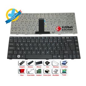 Asus F80Q Siyah Notebook Klavye