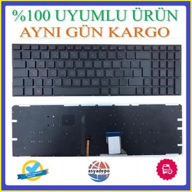 Asus FX502VY Siyah Klavye
